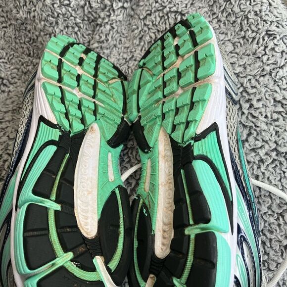 SAUCONY 8.5 Liberate Unisex Running Shoe Silver/Teal - Picture 10 of 11